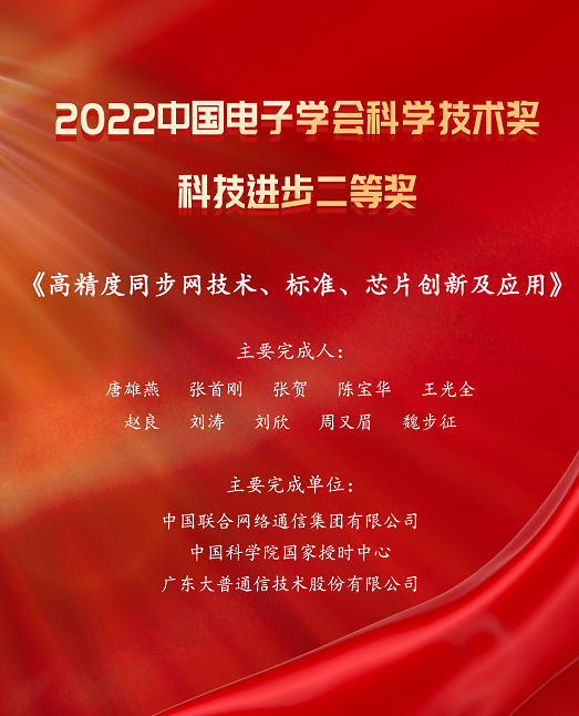 中国电子学会科学技术奖科技进步二等奖 中国电子学会科学技术奖科技进步二等奖